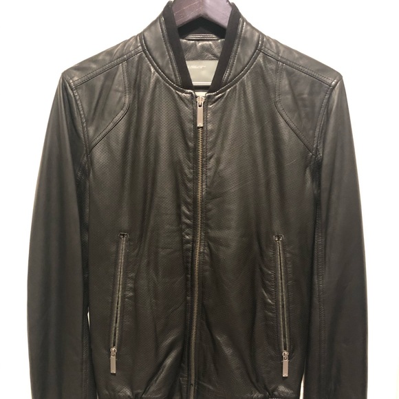 J Linderberg Other - J. Lindeberg black leather jacket